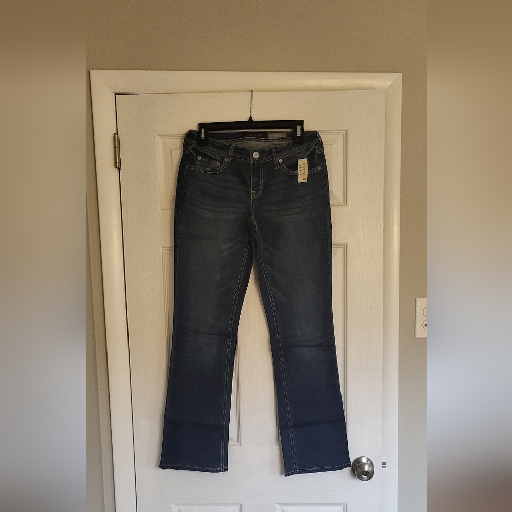 AEROPOSTALE Curvy Boot Dark Wash Jean Size 4S